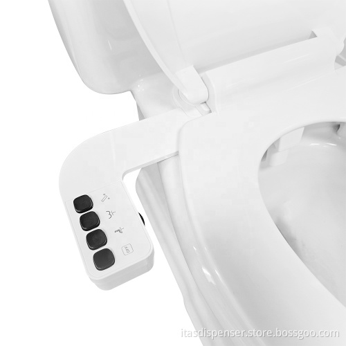 Pressure-Controlled Bidet Attachment for Toilet Seats